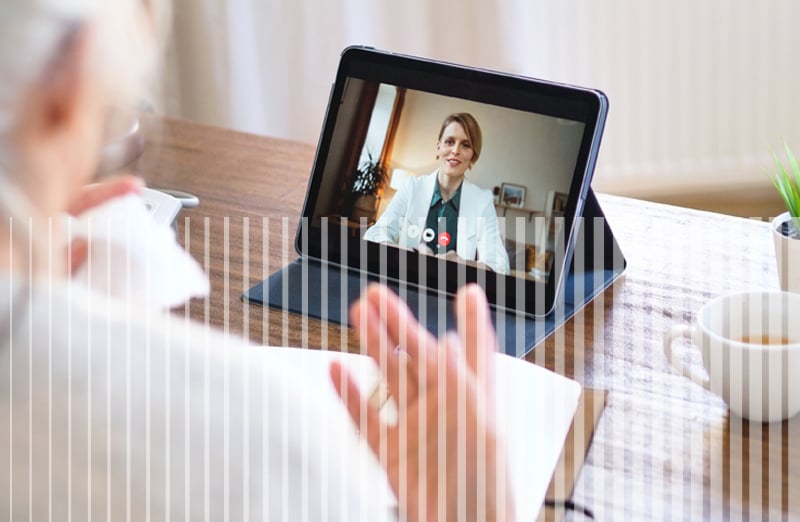 Healthcare worker's personal device