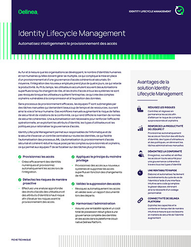 Identity Lifecycle Management