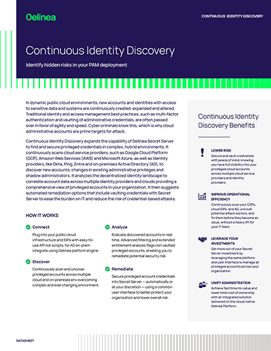 Cloud Identity Discovery