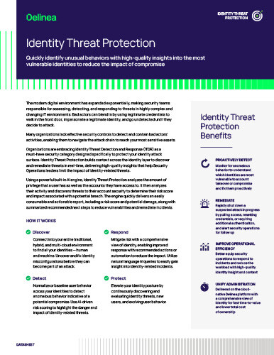 Identity Threat Protection